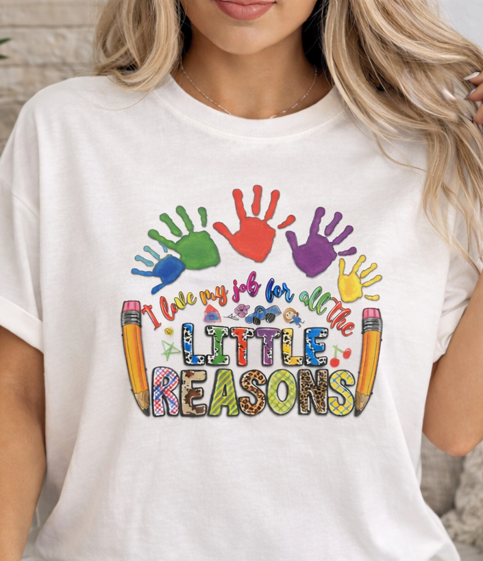 I love my job for all the LITTLE REASONS
