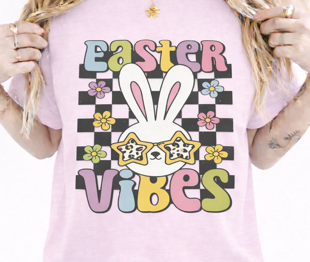 Checkered Bunny Vibes