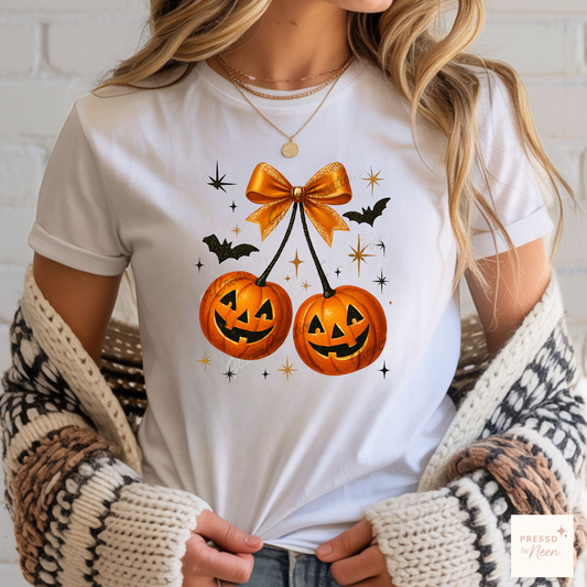 Pumpkin Cherries DTF Transfer ONLY