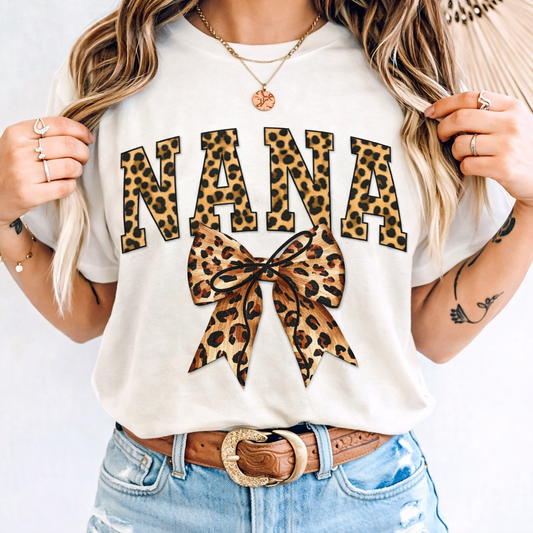 Nana Cheetah Bow