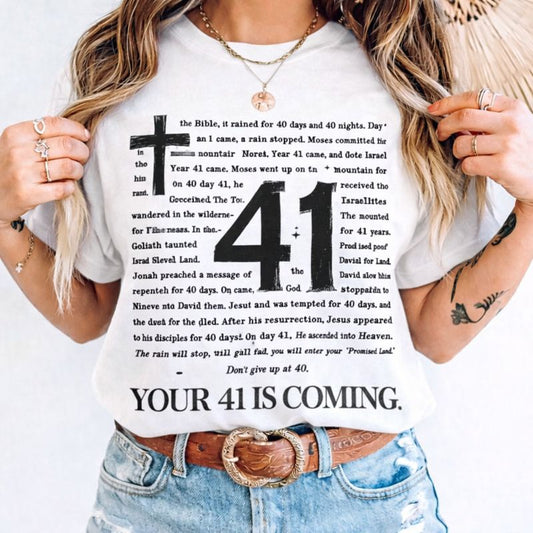 YOUR 41 IS COMING