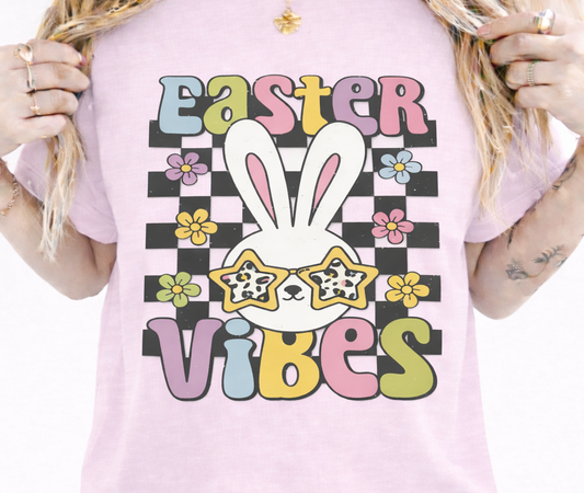 Checkered Bunny Vibes